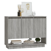 Credenza Grigio Sonoma 97x31x75 cm in Truciolato cod mxl 22688