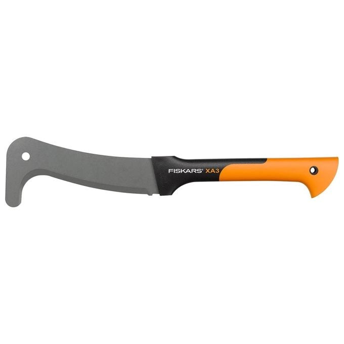 Fiskars 1003609 WoodXpert XA3 Roncola con coda ad uncino lama acciaio temprato antiaderente 505 mm 0.45 Kg