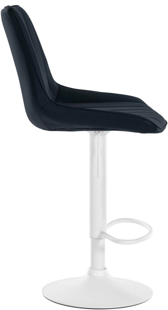 2er Set Barhocker Toni Kunstleder weiЯ