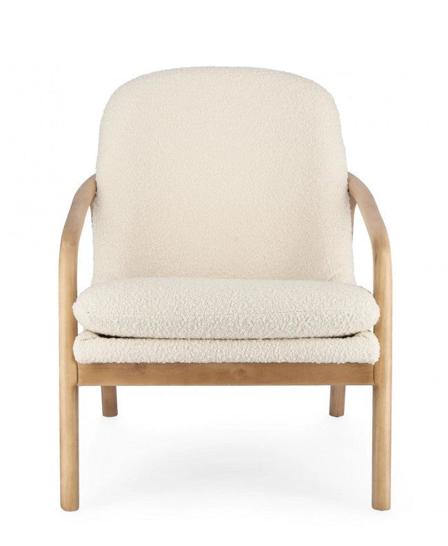 Poltrona 65,5x74,5x82h cm Elaide Pure