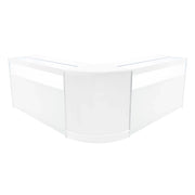 Set Banconi Negozio Iris LED B1500 CM60 Bianco con Vetrina e Serratura