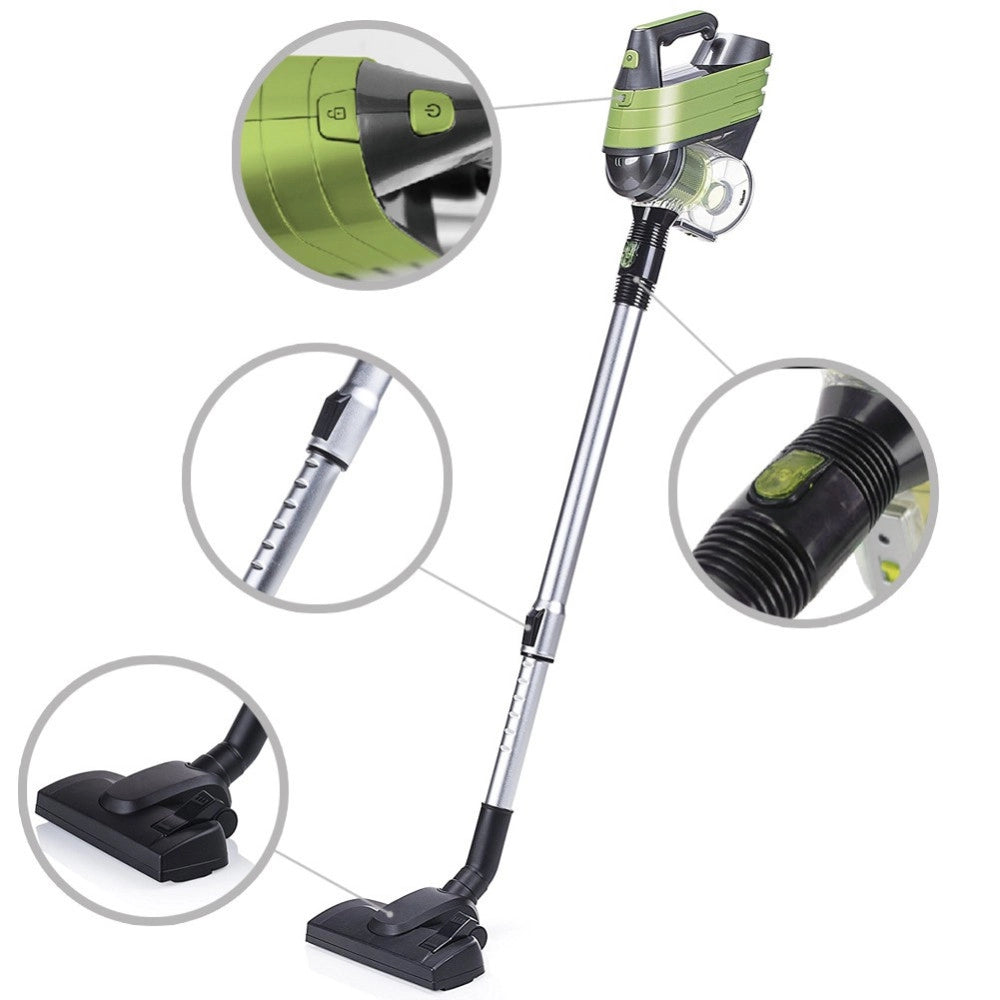 Trade Shop - Aspirapolvere Scopa Elettrica 2 In 1 Dustbuster Ciclonico Senza Sacchetto 600w -