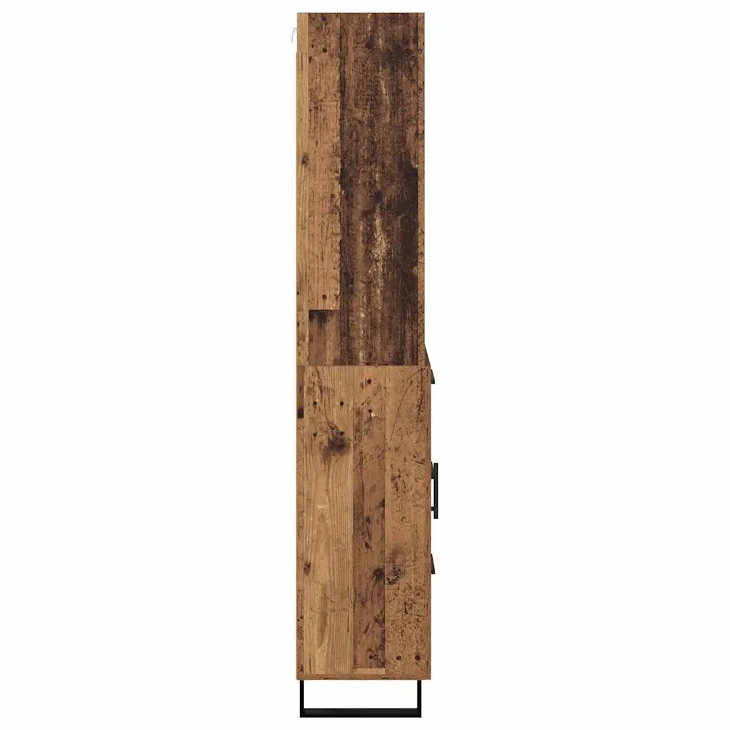 Credenza con cassetto 2 pcs Legno vecchio Legno multistrato 3415761