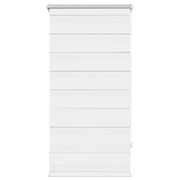 Tenda a rullo | Tenda avvolgibile zebra 80,9x150 cm Tessuto Larghezza 76,7 cm bianco