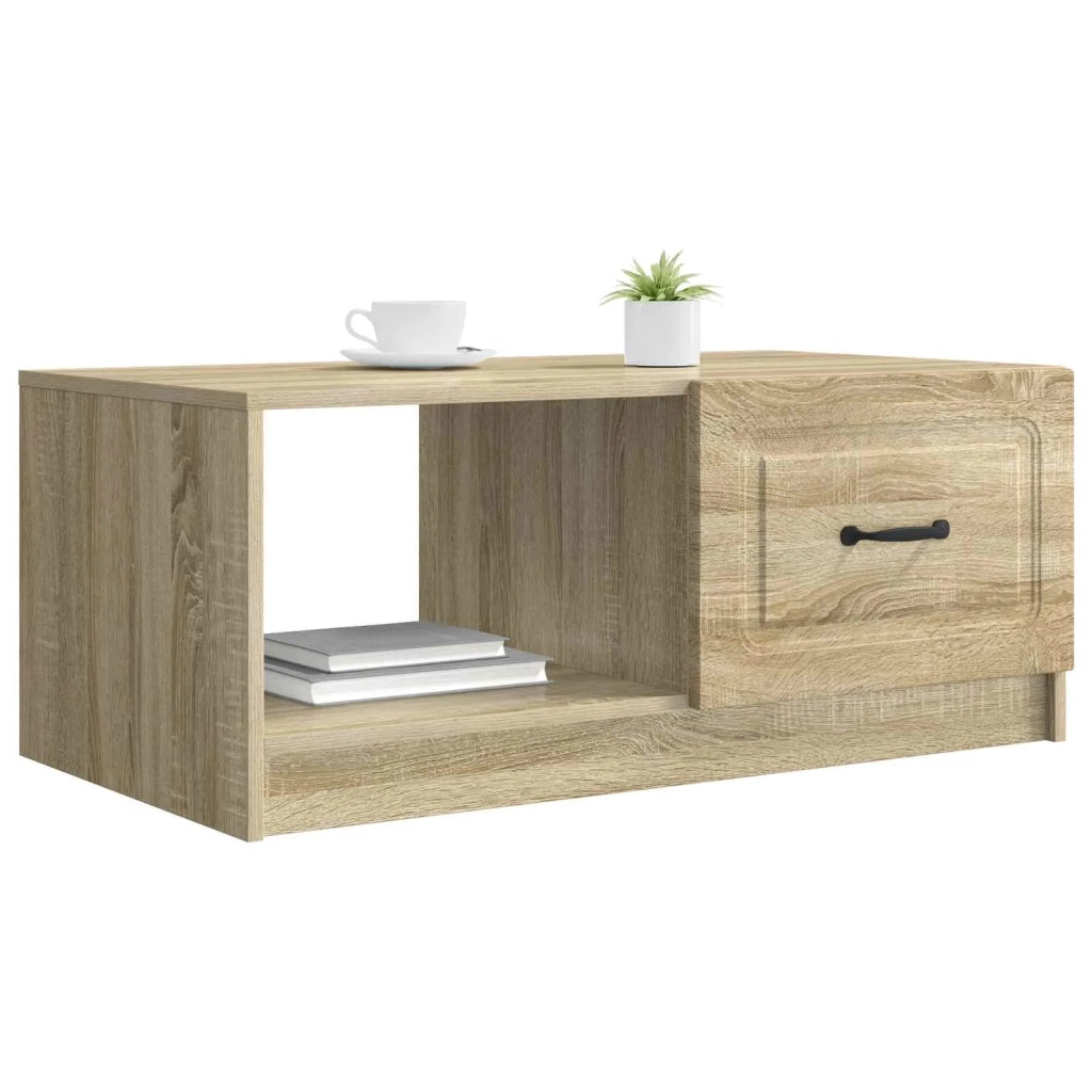 Tavolino da salotto Rovere Sonoma 90 x 50 x 37 cm 895877