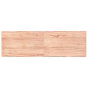 Piano Tavolo Marrone Chiaro 160x50x(2-4) cm Rovere Non Trattatocod mxl 102549