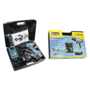 Trade Shop - Trapano Avvitatore Doppia Batteria 18v Ricaricabile Reversibile Mandrino 10 Mm -