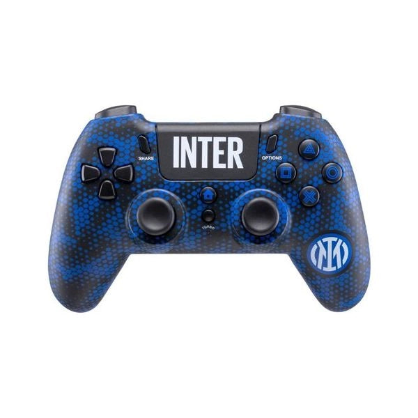 Gamepad qubick acp40157 playstation 4 fc inter nero e azzurro
