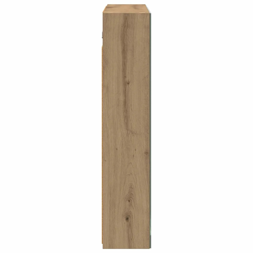 Mobiletto per specchio da bagno Rovere Artigianale