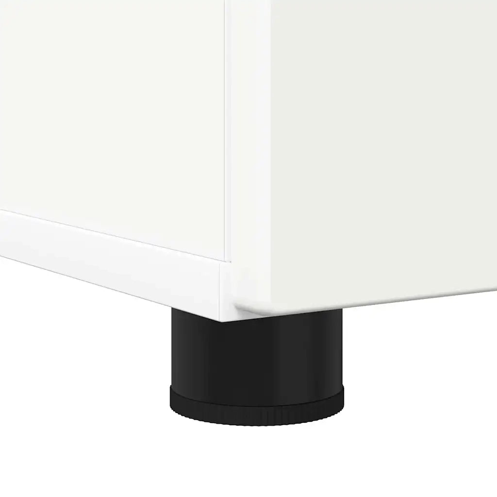 Mobile da Bagno | Armadio da bagno con cassetto con porta Bianco 30 x 35 x 80 cm