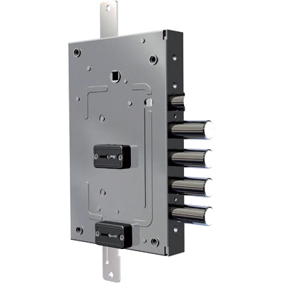 SERRATURA METALLO APPLICARE 2756 CR  DM+DM M4 TRIPL+SCR IP.MM 28 E.MM 68 DX/SX