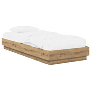 Struttura letto a pavimento Rovere Artigianale 80 x 200 cm 8009074