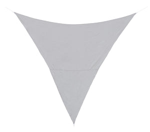 Tenda Vela Ombreggiante Triangolare 3,6x3,6x3,6m in Poliestere Grigio