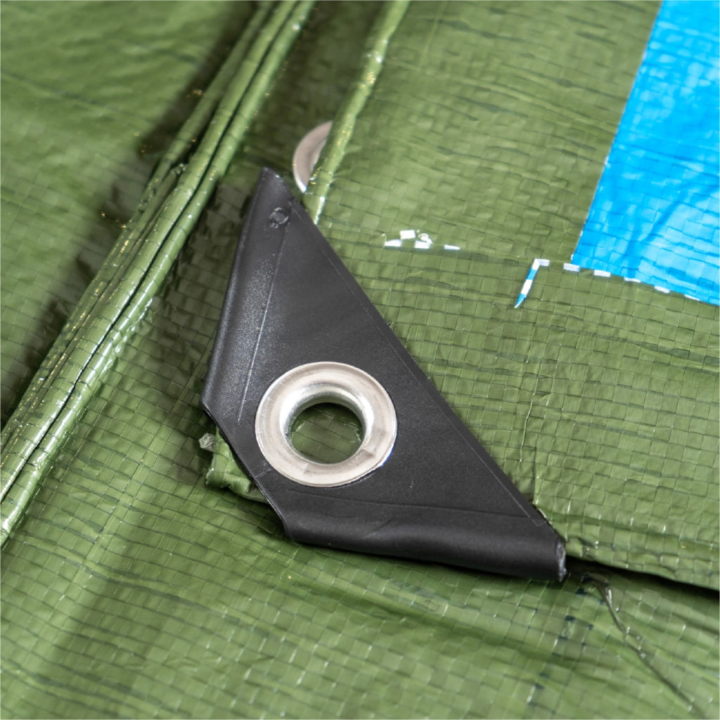 Telo Impermeabile Antistrappo Rinforzato Con Occhielli In Metallo – Resistente  Freddo e Agenti Atmosferici, Ideale per Esterno 6x8Mt