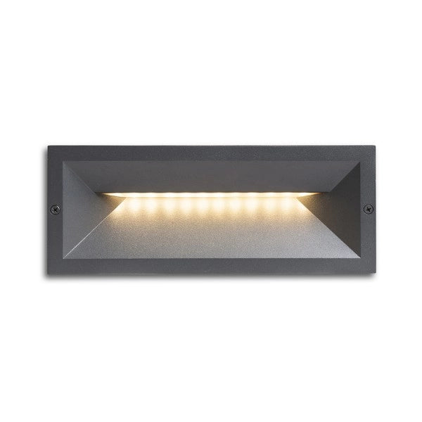 Lampada applique da esterno RAGG da incasso bianco 230V LED 12W IP65 3000K