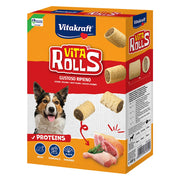 BISCOTTI PER CANE 'vita rolls' alla carne - cf. 400 gr.  - VITAKRAFT
