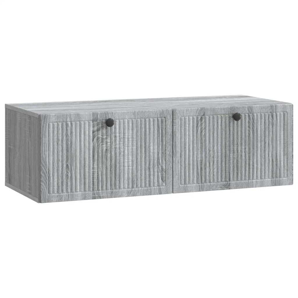 Mobile Porta TV da Muro Grigio Sonoma 98 x 41 x 30 cm 898021