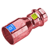MANICOTTO DI RIDUZIONE MF IN RAME A PRESSARE ACQUA/GAS- Diam. 22 x 18- FRABO- pezzi 1