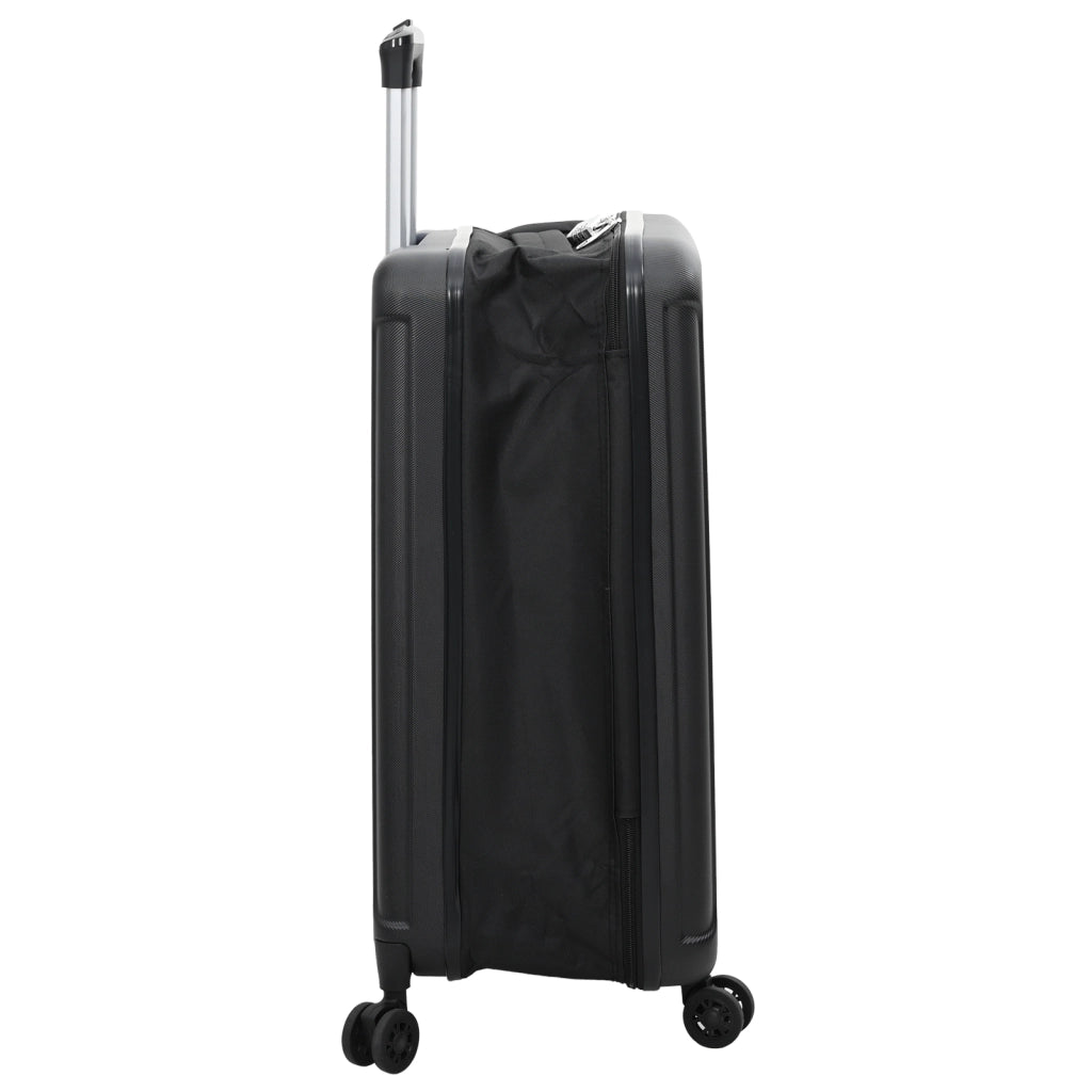 Valigia Pieghevole Morbida 20'' Nera 34x23x55.5 cm ABS
