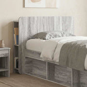 Testata del letto Grigio Sonoma Legno ingegnerizzato 8001189