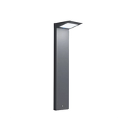 Paletto da terra Solar a led da 2,2w a batteria con fotovoltaico IP54 grigio scuro