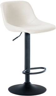 Sgabello Loft crema,Finta pelle