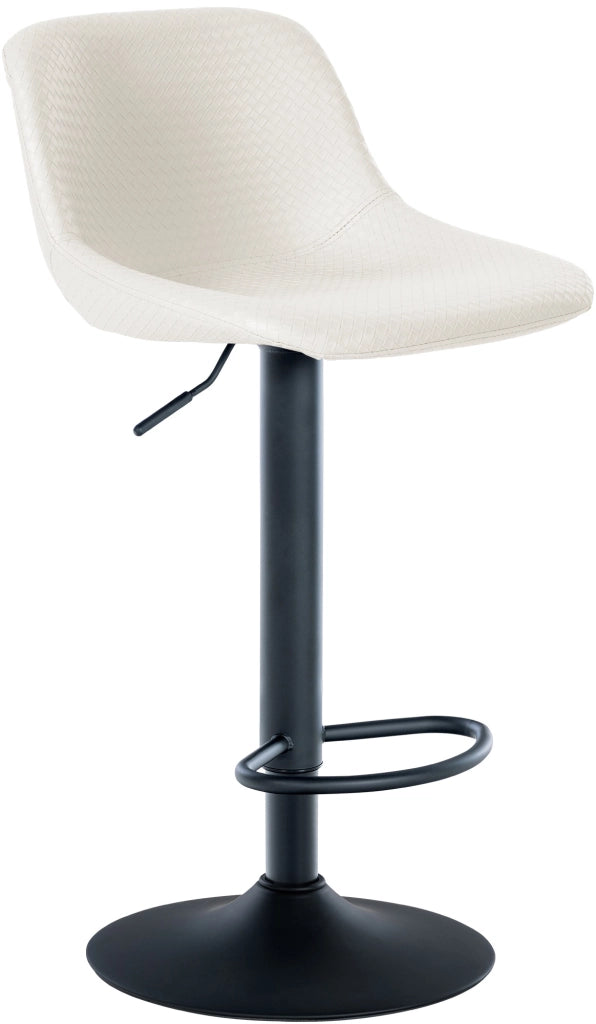 Sgabello Loft crema,Finta pelle