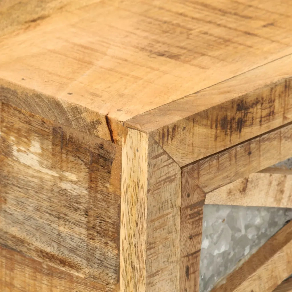 Consolle 110x30x76 cm in Legno Massello di Mango cod mxl 5809