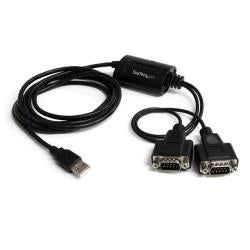 Startech.com cavo adattatore rs-232 usb ftdi a seriale 2 porta, con interfaccia com - ICUSB2322F
