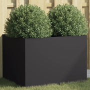 Fioriera Nera 62x47x46 cm in Acciaio 841601