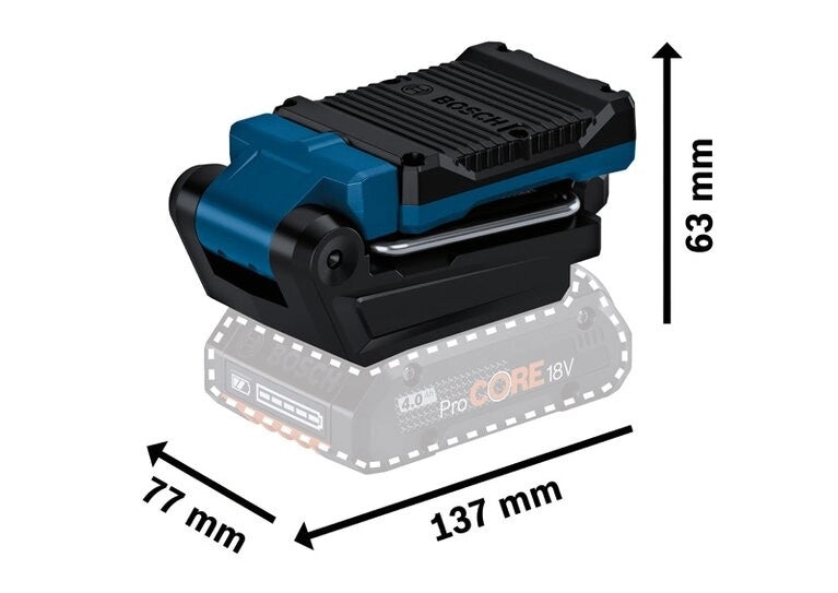 0601443600 - MINI FARETTO GLI 18V-800