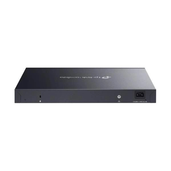 Tp-link omada sg3428xmpp switch di rete gestito l2+ gigabit ethernet (10/100/1000) supporto power over ethernet (poe) 1u nero