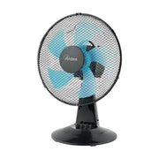 Ardes AR5ST30N STEELO 30N Ventilatore da Tavolo 30 cm 40W 3 Velocita' Oscillante 5 Pale 53 dB colore Nero
