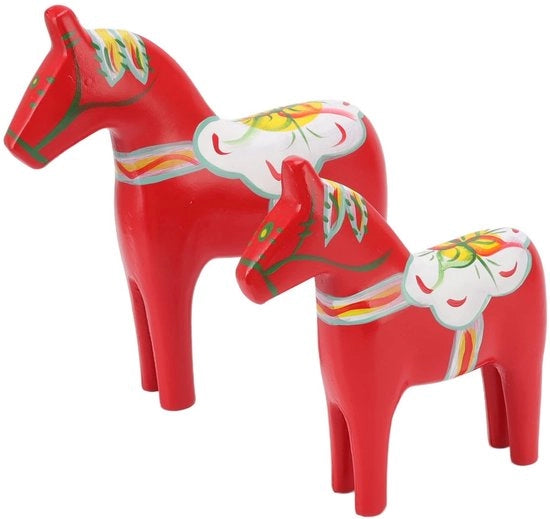 Decorazione in legno di cavallo grande, dimensioni 23,5x15x6cm