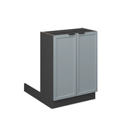 Vicco Isola cucina Blu-grigio chiaro 60 cm senza piano di lavoro