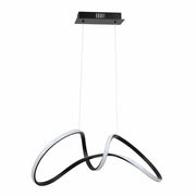 Lampada a sospensione Tesoro Milagro LED 48W 4000K nera