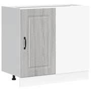 Pensile da cucina | Base da Cucina Kalmar Grigio Sonoma in Legno Multistrato