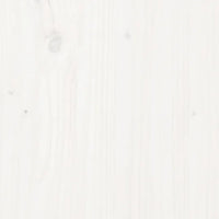 Set Divani da Giardino 7pz con Cuscini in Legno Massello Bianco 3185823