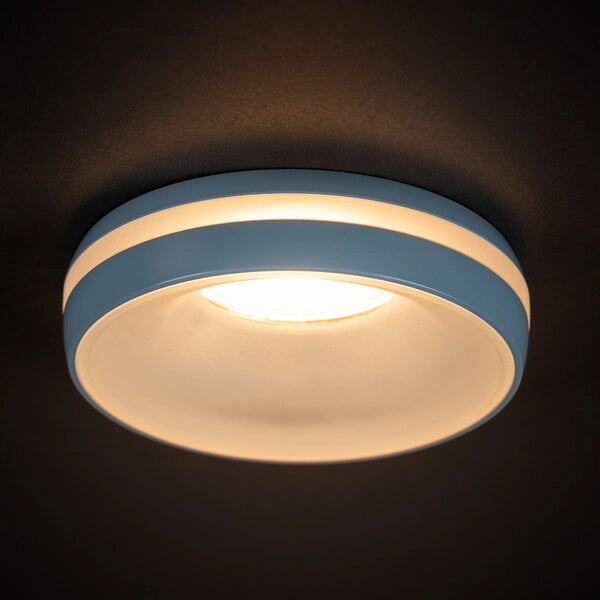 Faretto incasso ELICEO blu tondo Kanlux GX5.3/GU10 10W