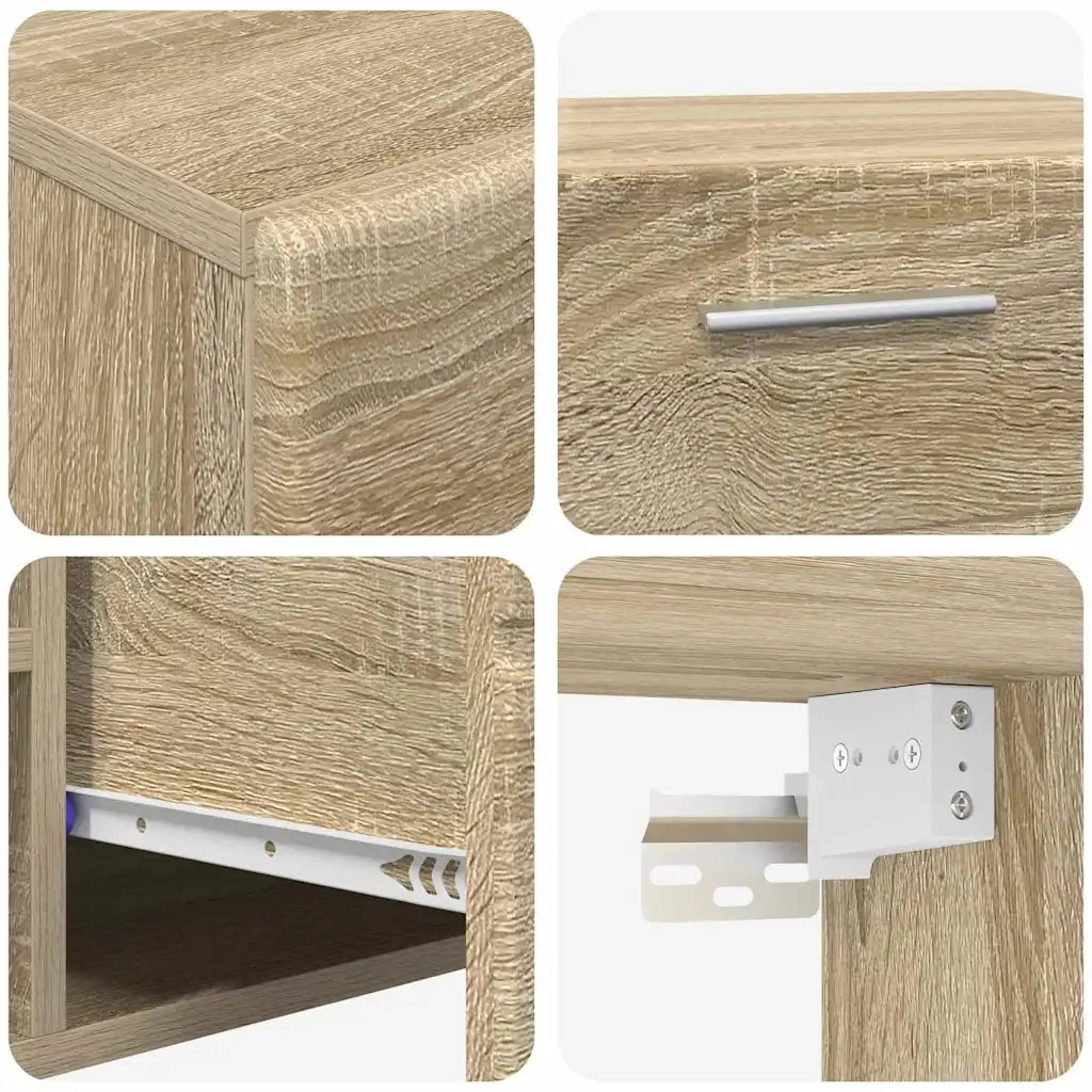 Set mobile TV FLORIN 3 pcs Rovere Sonoma Legno multistrato 3397986