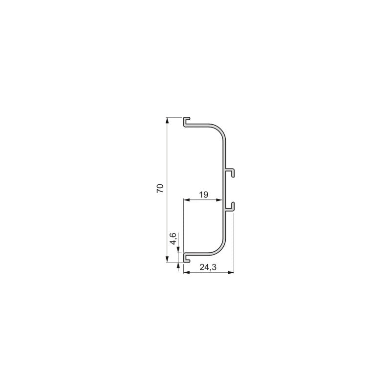 Kit di 8 contenitori organizer Cube per cassetti, Plastica, Trasparente