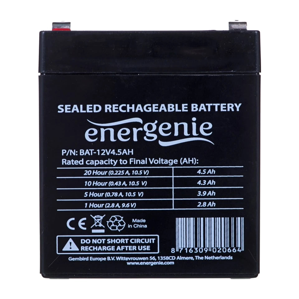 Batteria UPS Gembird BAT-12V4.5AH 12 V