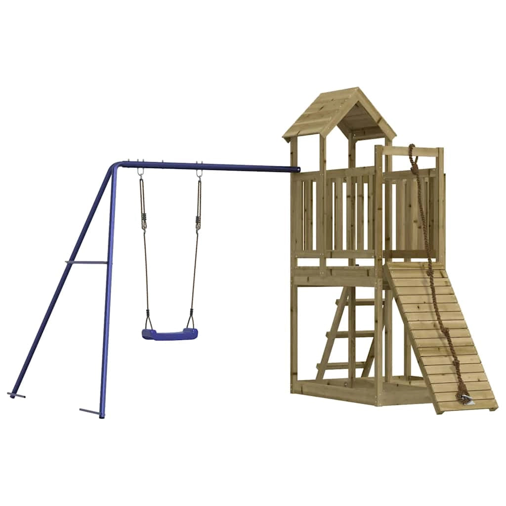Set da Gioco da Esterno in Legno di Pino Impregnatocod mxl 125691