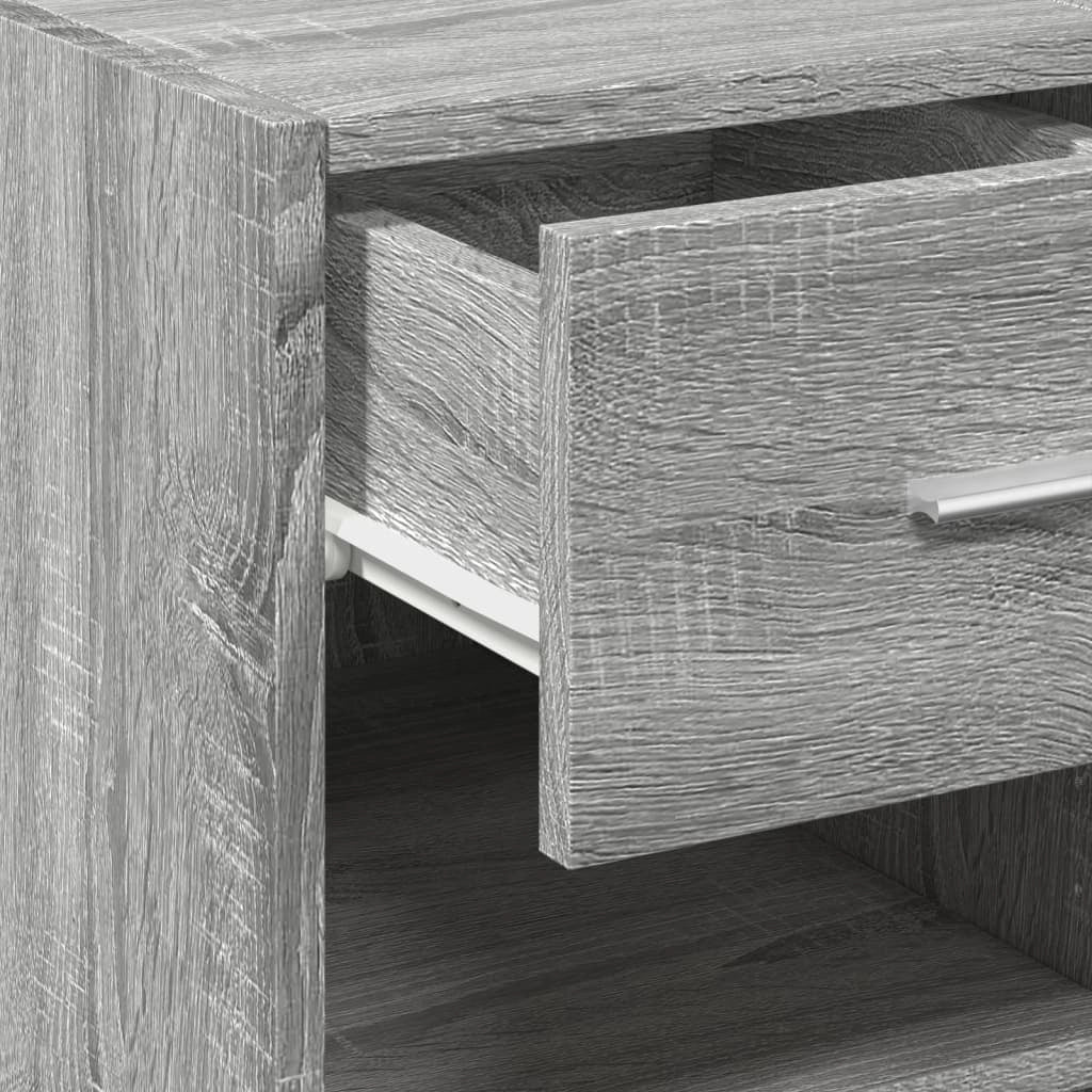 Buffet credenza cassettiera armadio mobile contenitore organizer cucina soggiorno salotto Sonoma 50 x 42,5 x 93 cm legno ingegnerizzato grigio 02_0036371
