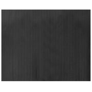 Tappeto del soggiorno | Tappeto Rettangolare Grigio 80x100 cm in Bamb¨´