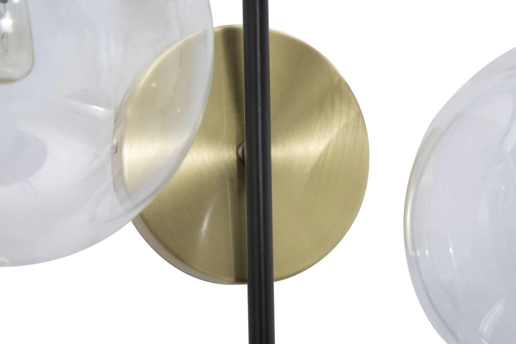 LAMPADA DA MURO IRON BLACK CM 36x24x45