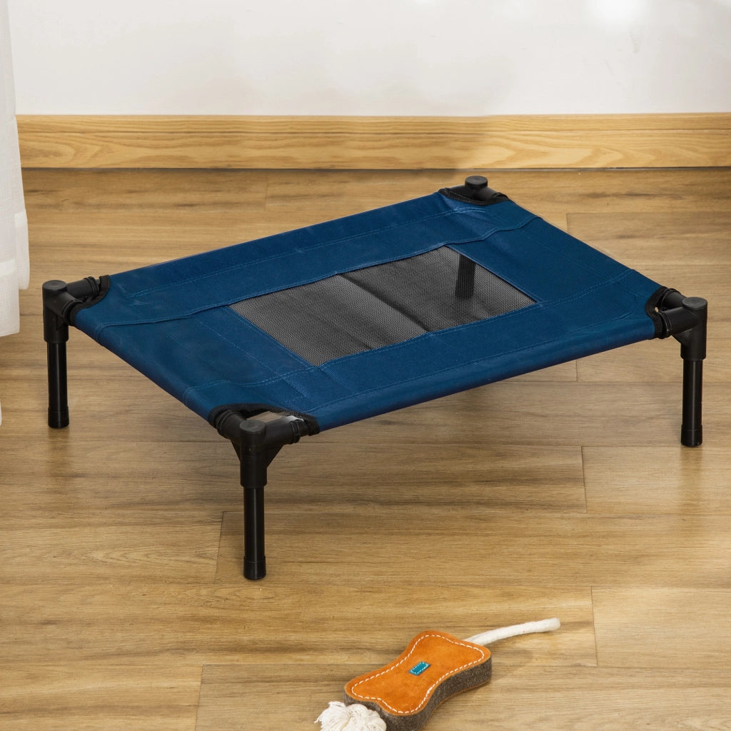 Letto per cani e gatti ¨C zephmum ¨C tessuto Oxford 61x46x18 cm blu nero