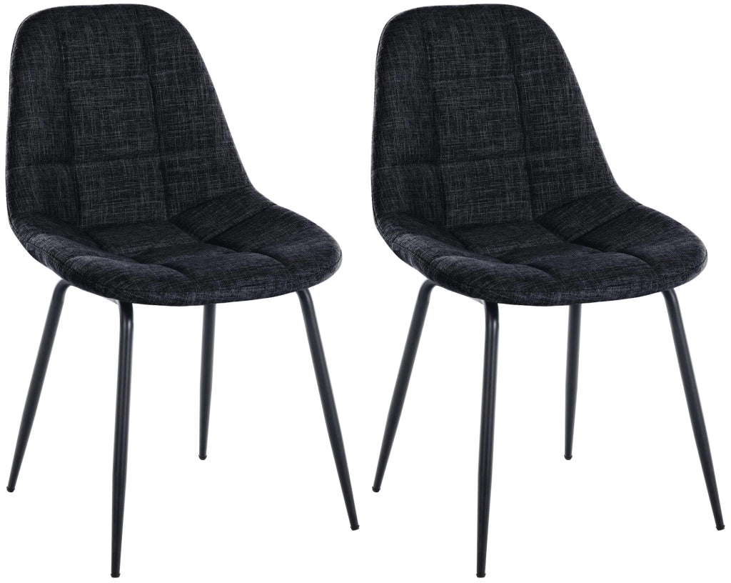 2er Set Stuhl Tom Stoff