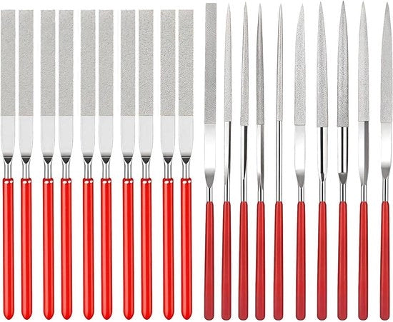 Set di 20 mini diamant viti - viti diamantate - 100 mm - set di viti diamantate - attrezzo per lapide - chiave viti - diamantato - affilatura del metallo, vetro, pietra, legno
