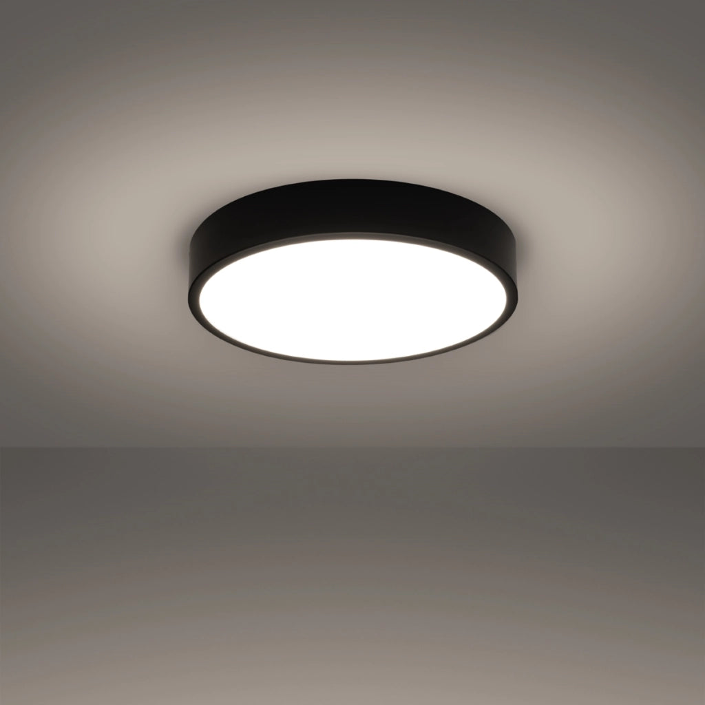 Lampada a soffitto ONYX 40 nero LED 3000K